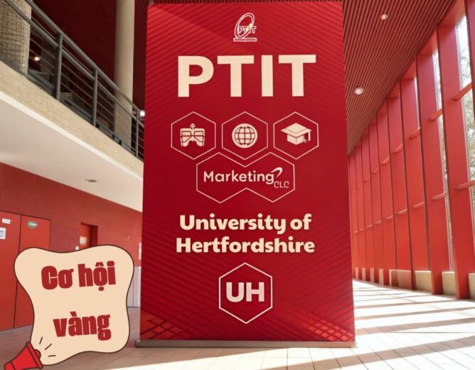 International Degree Opportunity from the UK for PTIT High-Quality Marketing Students