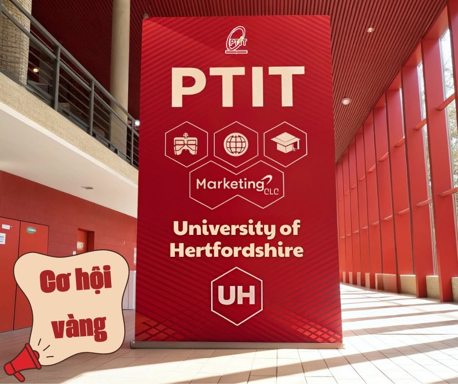 International Degree Opportunity from the UK for PTIT High-Quality Marketing Students