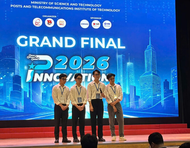 PTIT Marketing Student Shines at P-Innovation with Project Supporting Hearing-Impaired Children