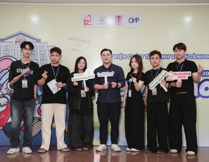 Marketing Mix 2026: Buzz Mouse – Sự kiện chào tân sinh viên D26 ngành Marketing PTIT